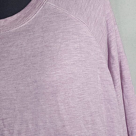 Active Life Budding Lilac Heather Pullover Long Sleeve Modal Span Top Size XXL - Picture 5 of 16